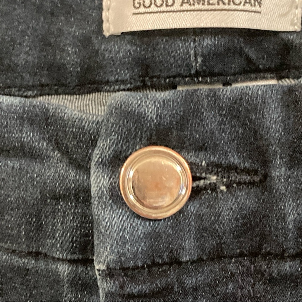 Good American Women’s Good Legs Jeans 8/29 Blue Skinny Jeans High Waist Stretch - Picture 9 of 16
